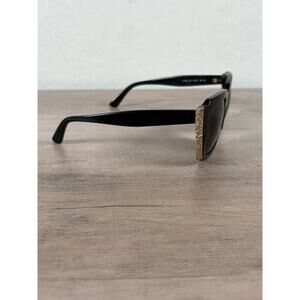 ETRO ET655S 001 54 17 140 Black Silver Women's Sunglasses Italy EUC‎